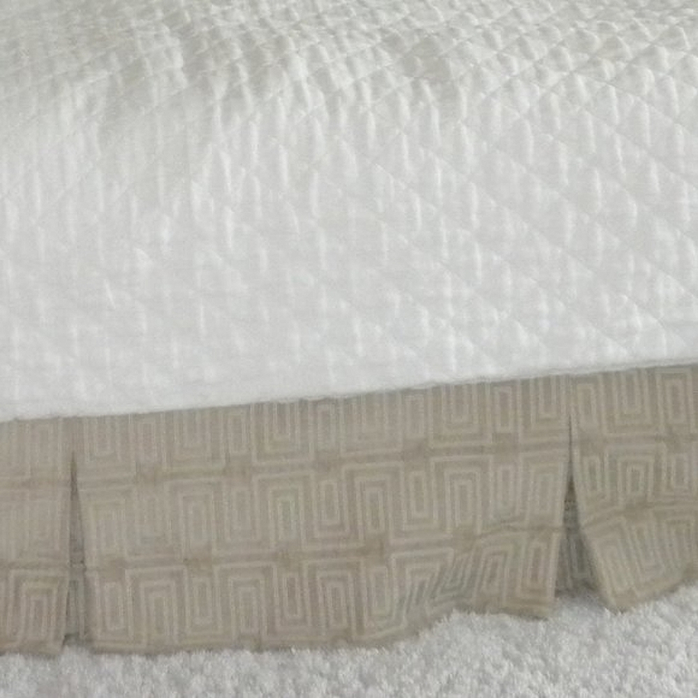 Custom Mattress Skirt - California King Bed
